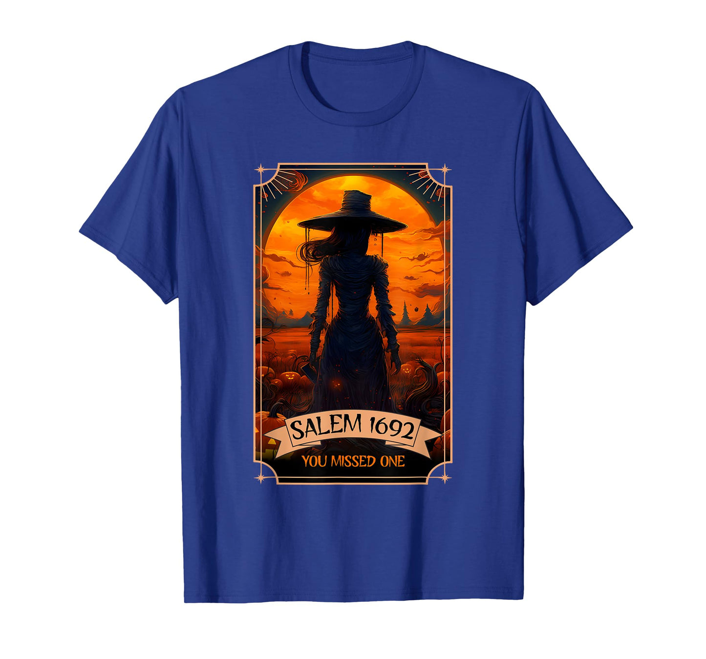 Salem 1692 They Missed One Witch Halloween Van Gogh Women T-Shirt