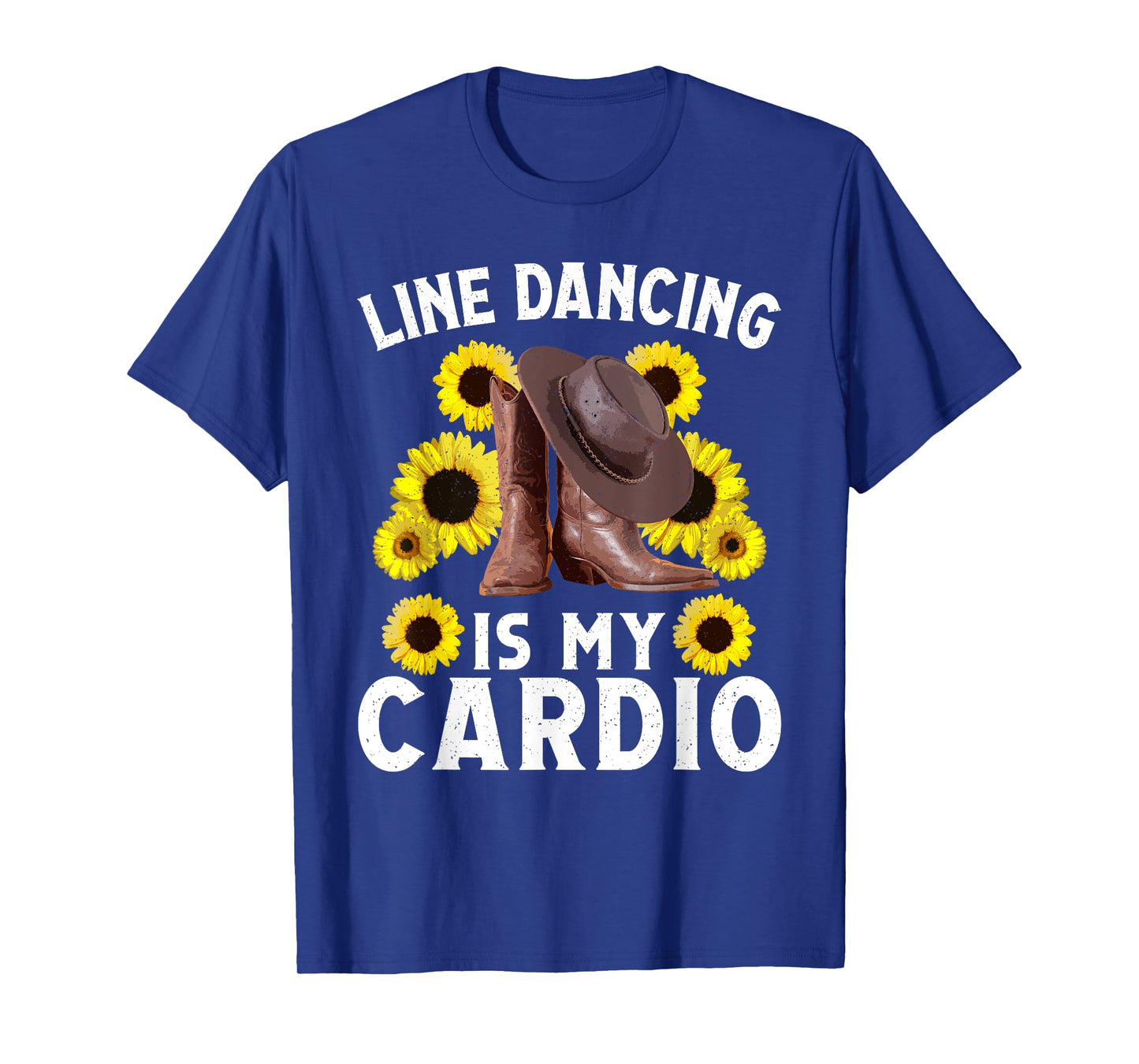 Line Dancing Art for Women Men Country Dancing Rodeo Dancer T-Shirt