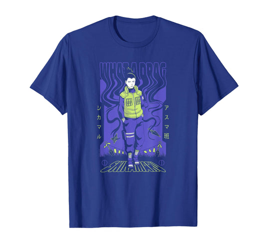 Naruto Shippuden Shikamaru Nara What a Drag Anime T-Shirt