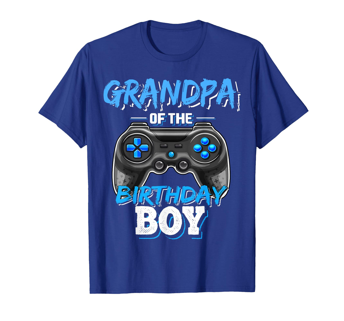 Grandpa of the Birthday Boy Matching Video Game Birthday T-Shirt