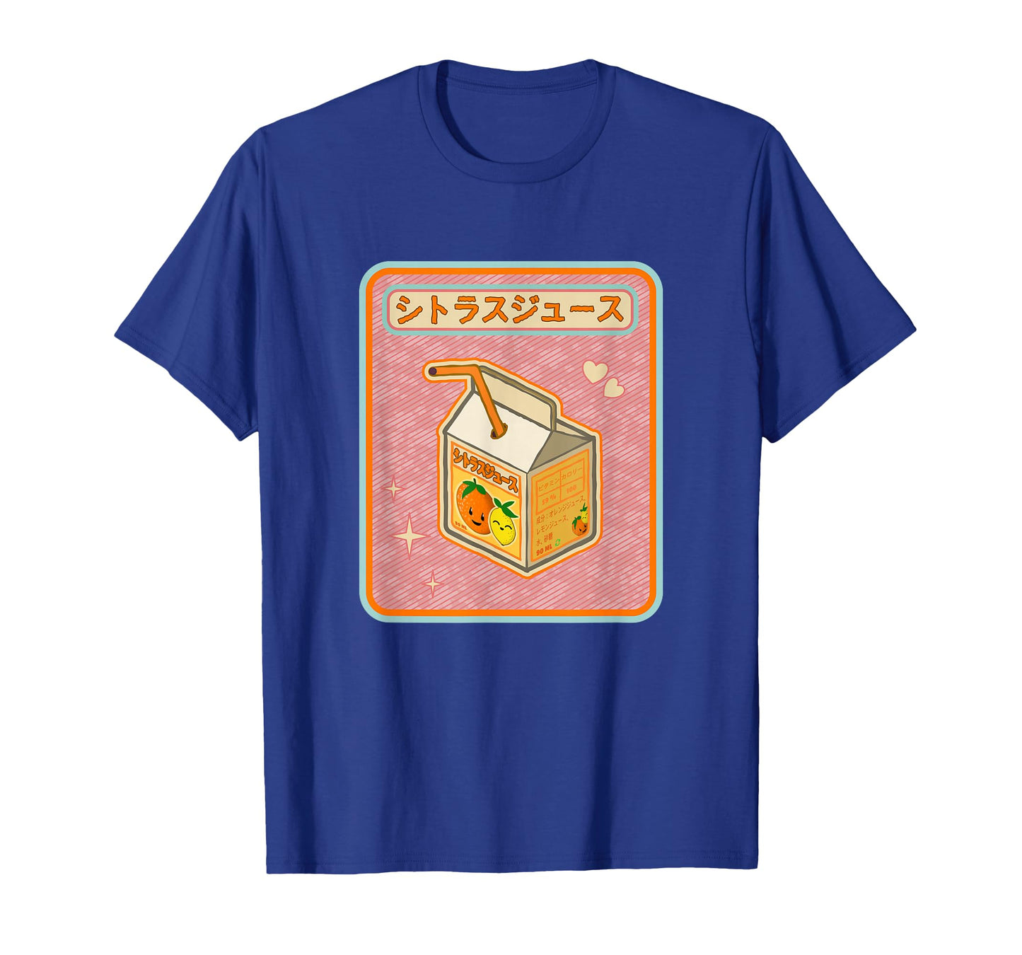 Kawaii Japanese Anime and Manga Orange Juice Box T-Shirt