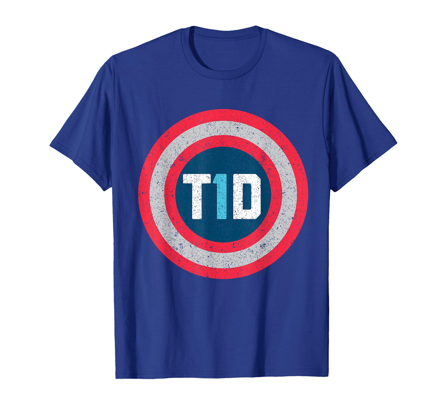 T1D Diabetic Type 1 Diabetes Awareness Men Women Kid T-Shirt