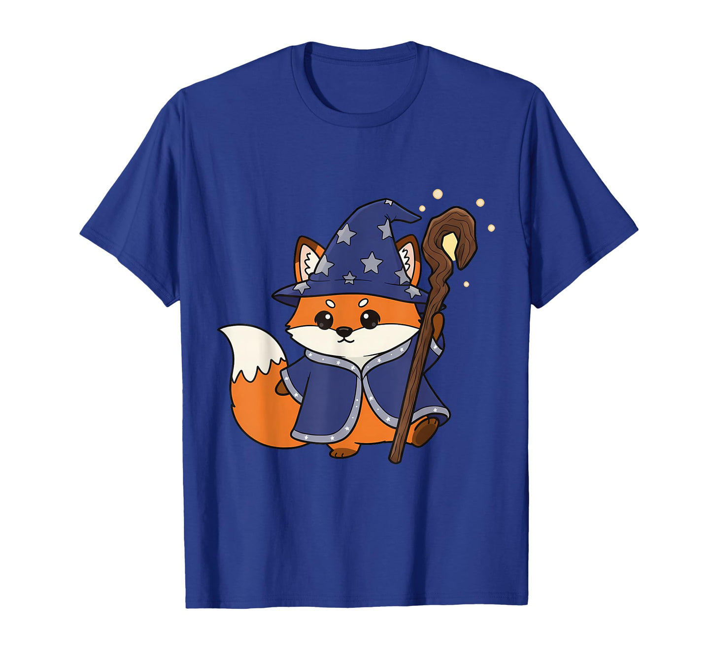 Cute Fox Wizard Magic Fantasy Animal T-Shirt