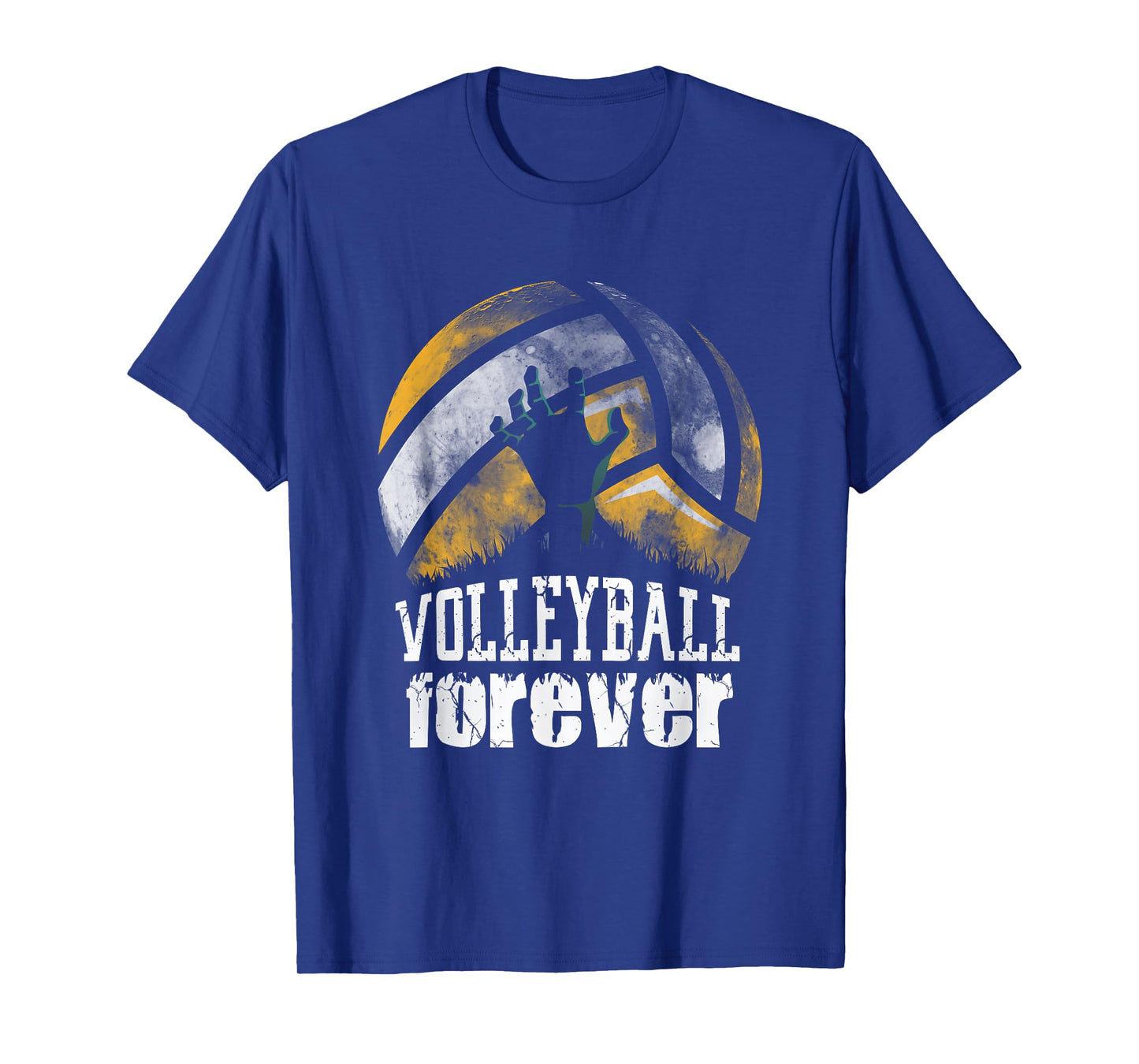 Volleyball Forever! Zombie Volleyball Player Halloween Tee T-Shirt