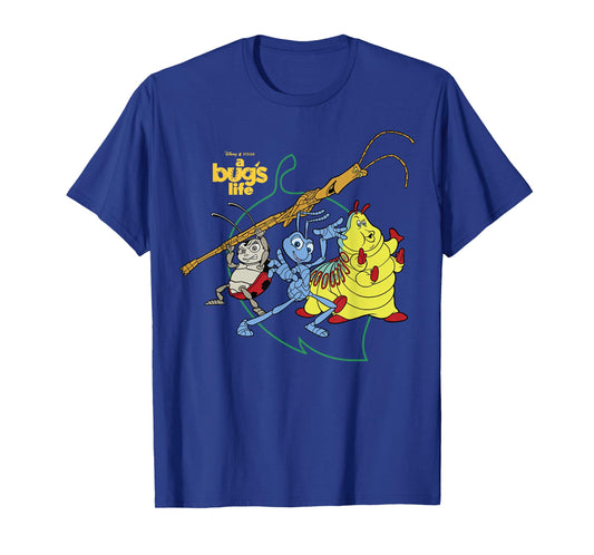 Disney Pixar Bugs Life Group Shot Action Graphic T-Shirt T-Shirt