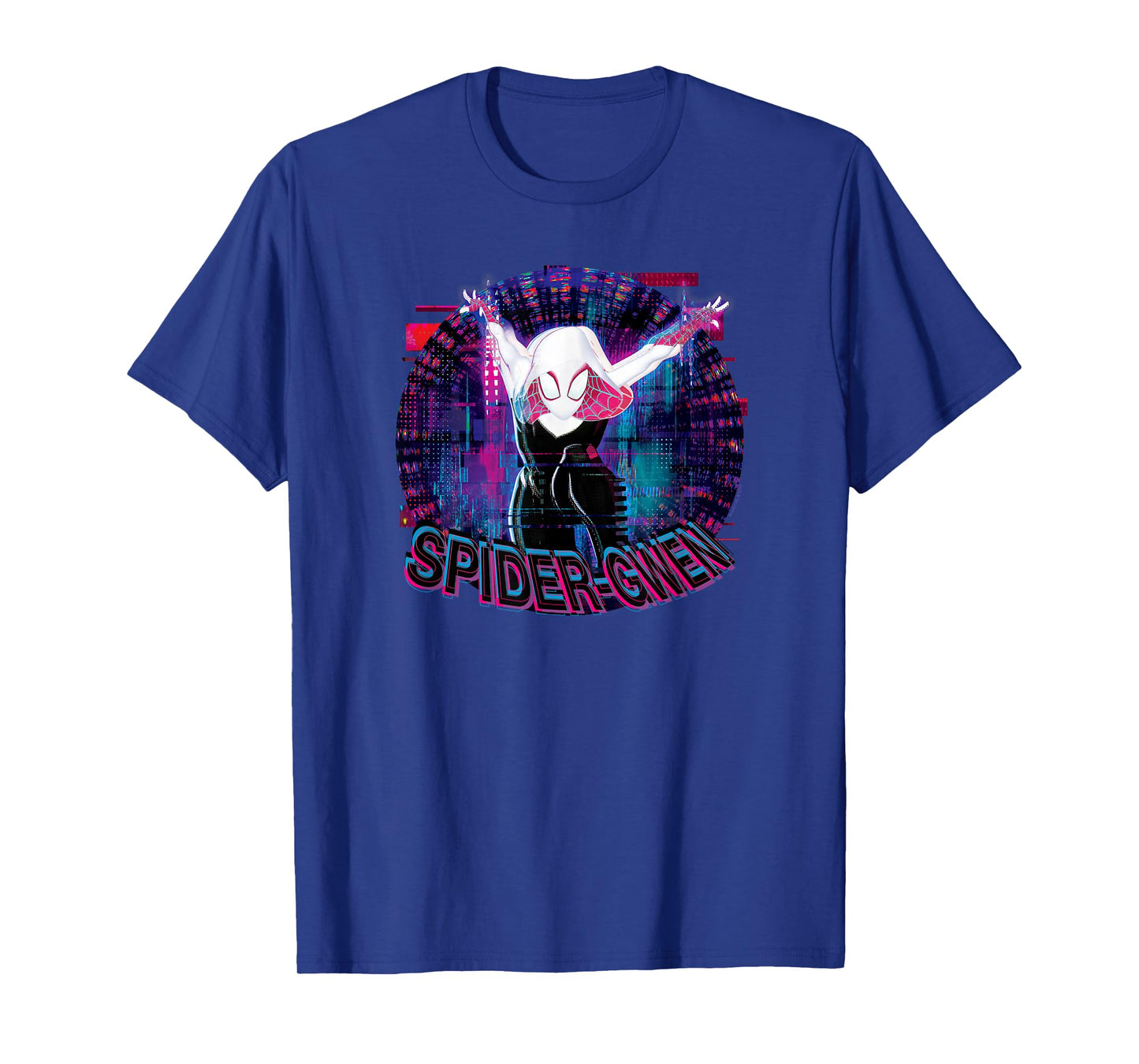 Marvel Spider-Man Across The Spider-Verse Part 1 Glitch Gwen T-Shirt