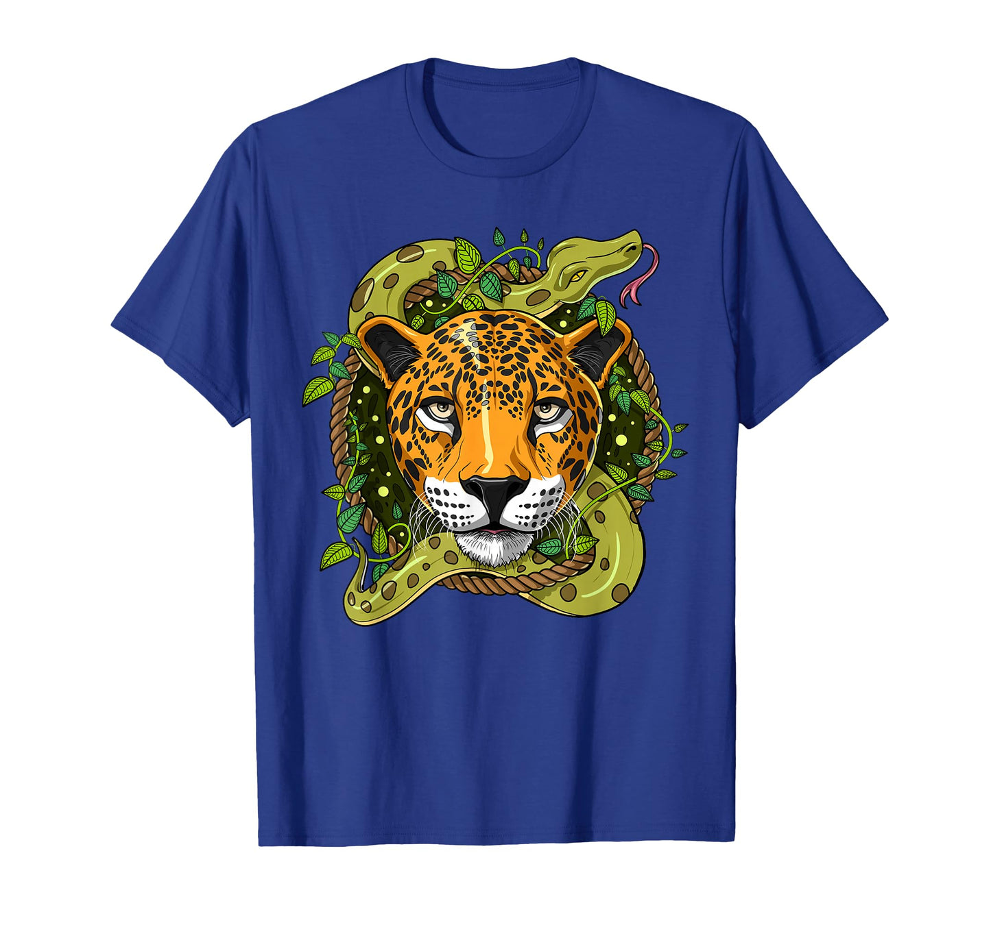 Jaguar Snake Forest Jungle Animals Jaguar Lover T-Shirt