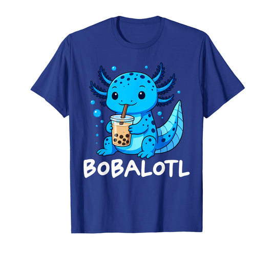 Bobalotl Axolotl Boba Tea T-Shirt
