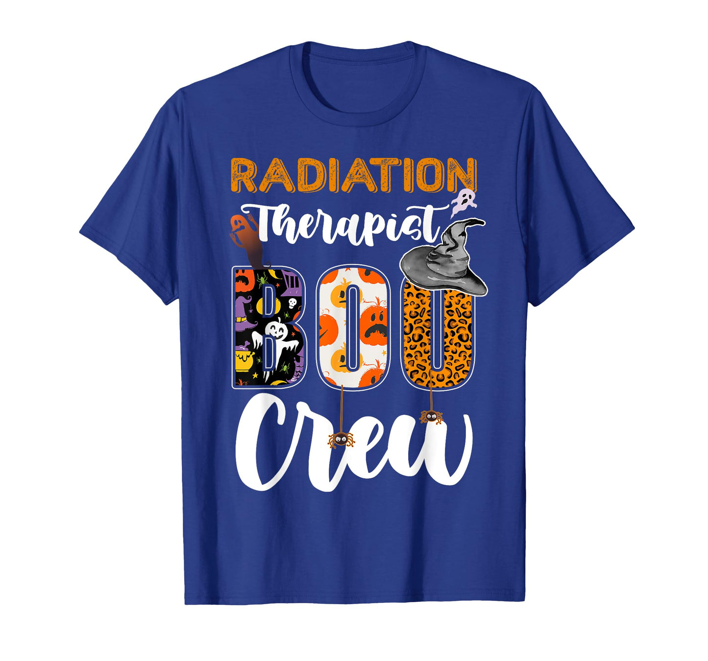 Radiation Therapist Boo Crew Ghost Therapy Halloween Match T-Shirt