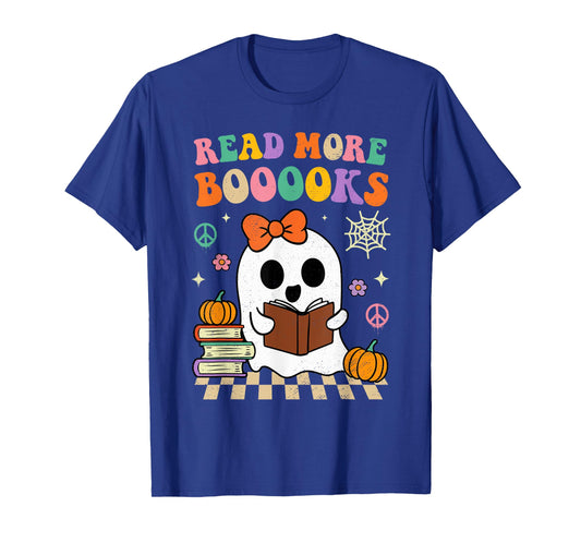 Groovy Read More Books Halloween Costume Girls Kids Toddler T-Shirt