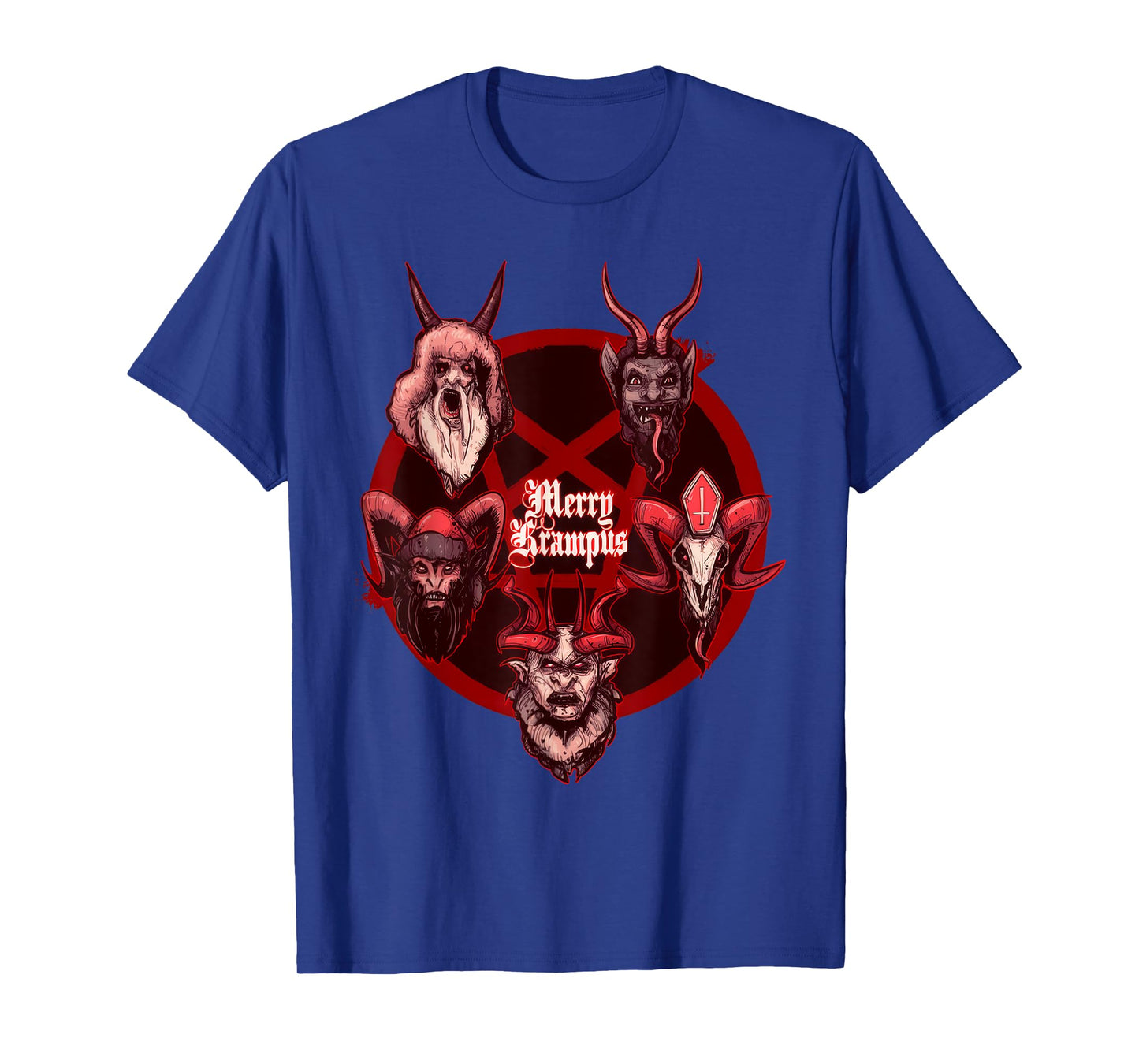 Krampusnacht Christmas Monster Krampus Lover Festive Horror T-Shirt