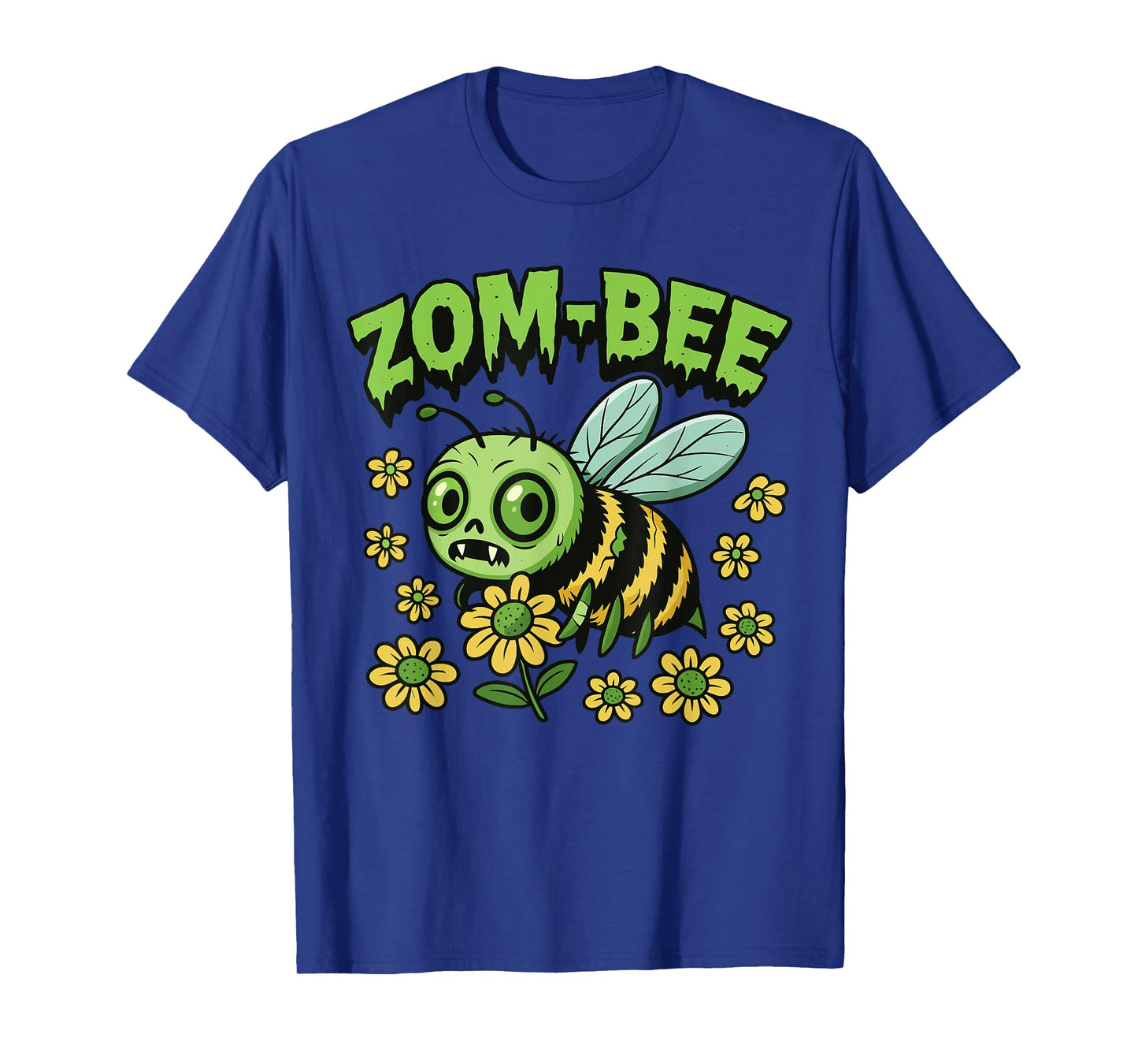 Baby Bee Halloween Costumes, Spooky Zom-Bee Zombie T-Shirt