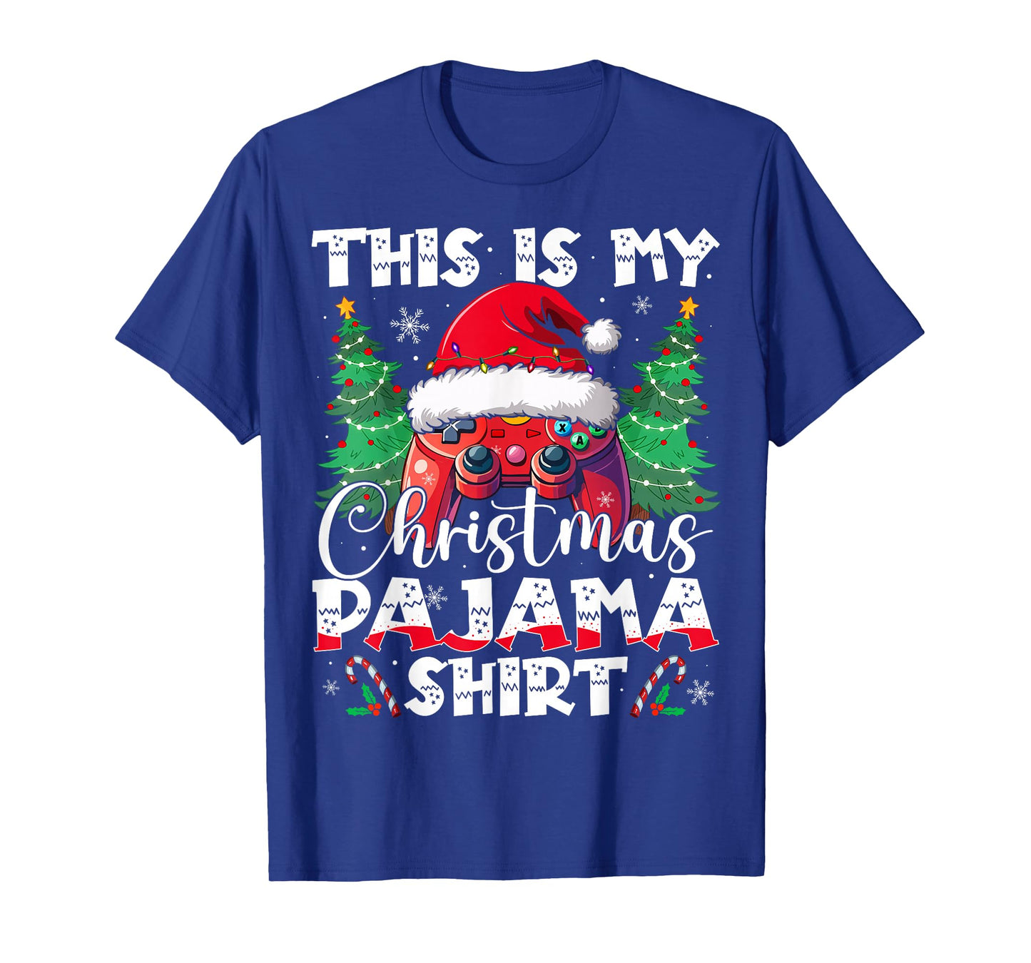 This is My Christmas Pajama Video Game Gamer Boys Teens T-Shirt