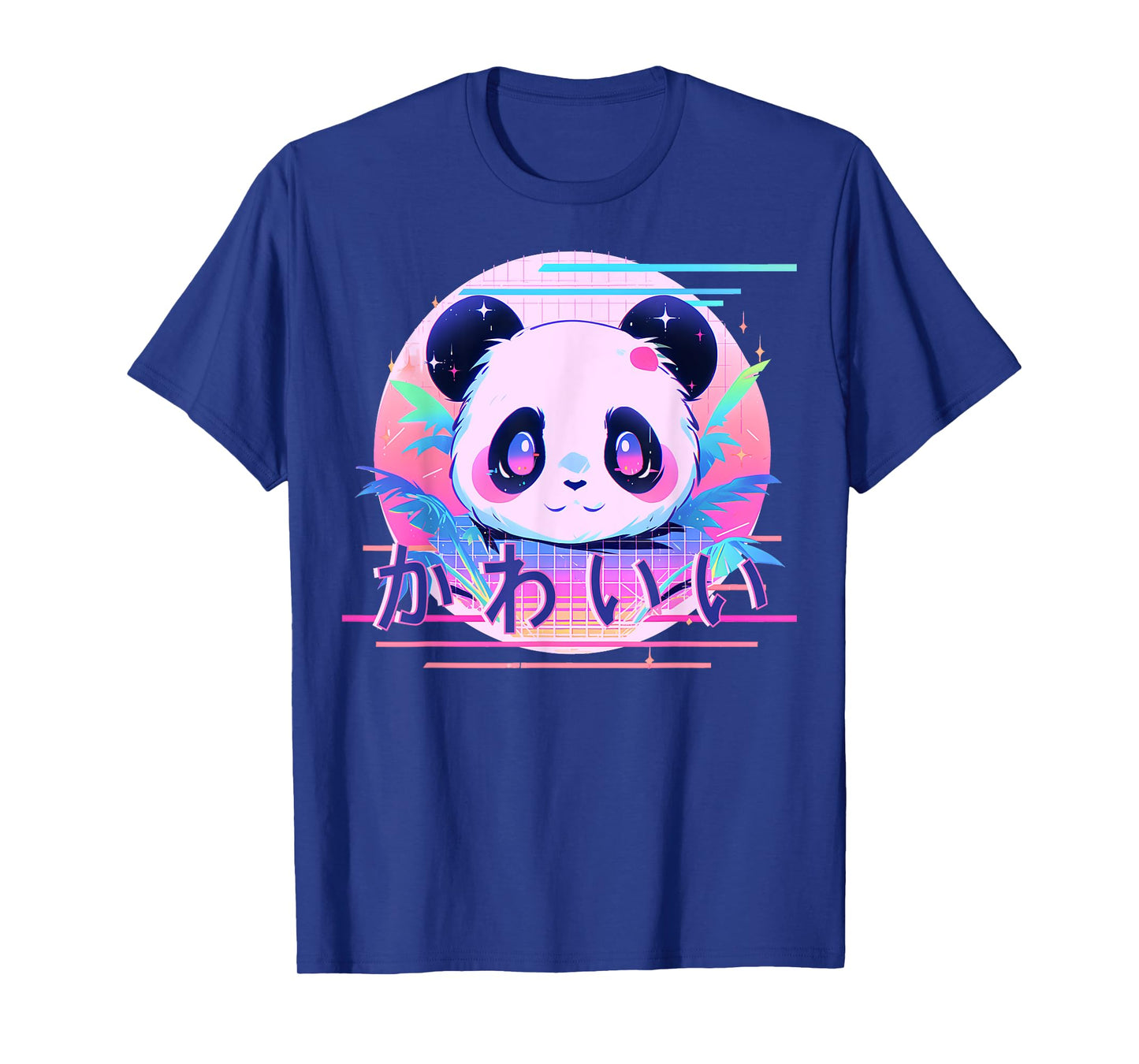 Kawaii Panda 80s Retro Cute Japanese Vaporwave Aesthetic T-Shirt