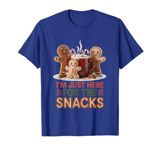 Gingerbread Holiday Snacks Funny Christmas T-Shirt