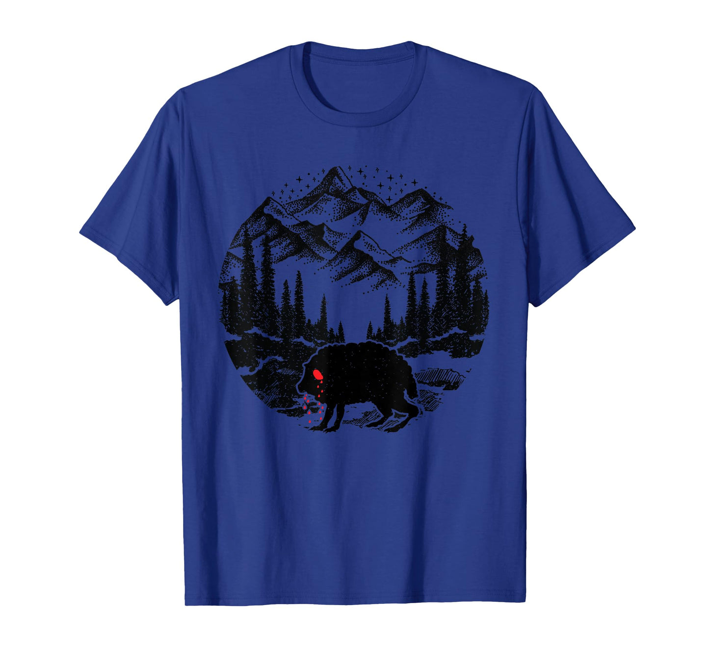 Funny Monster Squonk in Forest Folklore Cryptid Introvert T-Shirt
