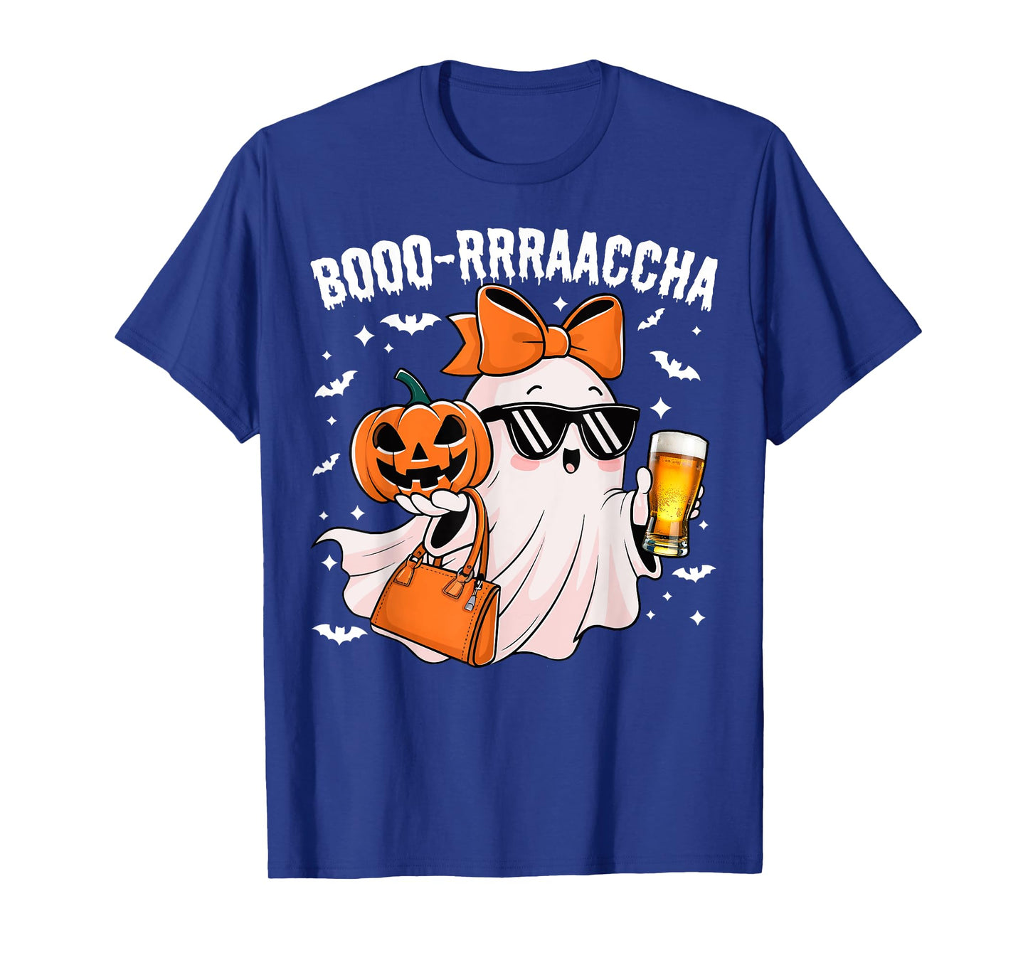 Boo-Racha Halloween Cute Ghost Boo Borracha Funny Men Women T-Shirt