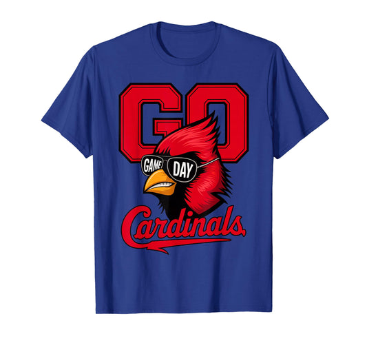 Retro Go Cardinals Game Day Gifts for Men Women Kid Boy Girl T-Shirt