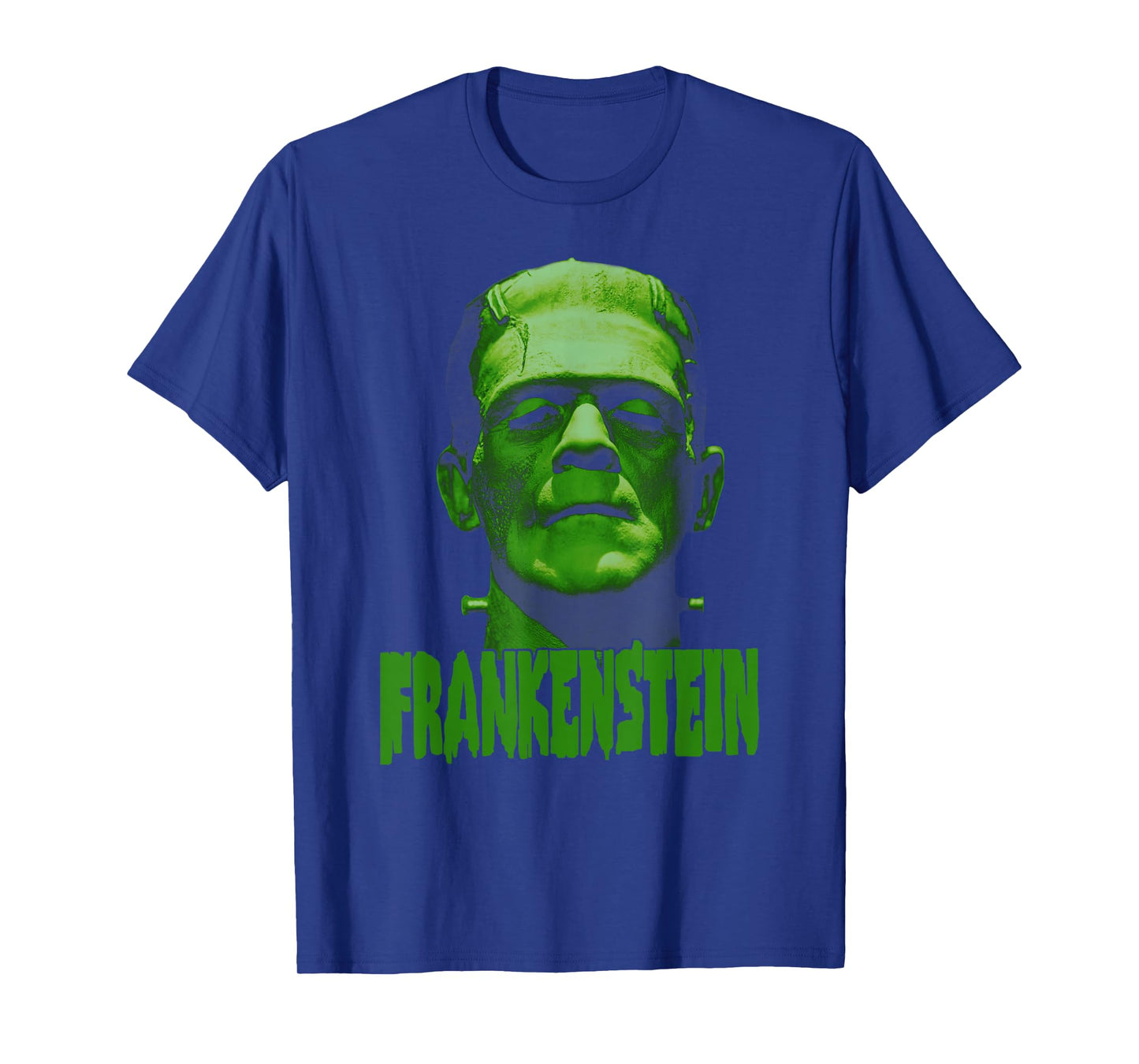 Universal Monsters Frankenstein Dark Portrait T-Shirt
