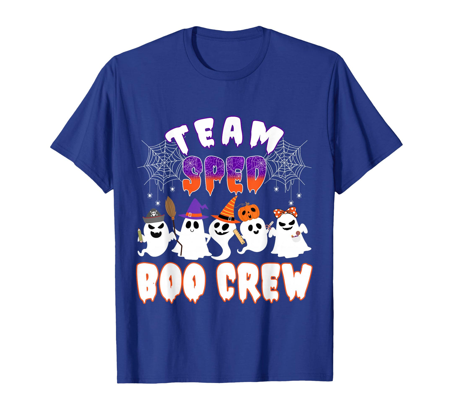 Funny Halloween Costume Team SPED Teacher Special Education T-Shirt