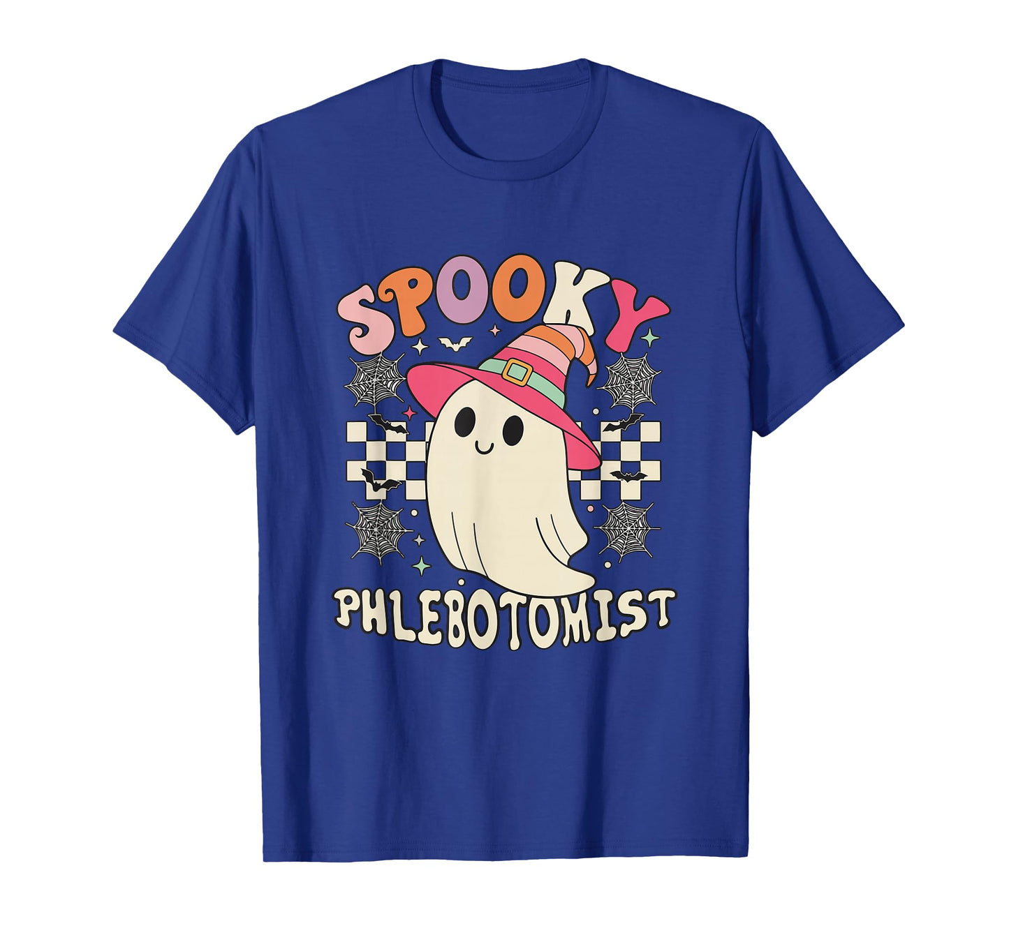 Spooky Phlebotomist Ghost Halloween T-Shirt