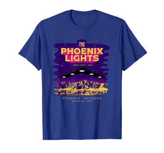 The Phoenix Lights Alien Believer Spaceship UFO Men & Women T-Shirt