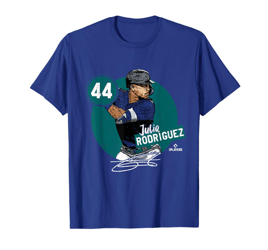 Julio Rodriguez | Seattle Baseball MLB Players | MLBJROD3002 T-Shirt