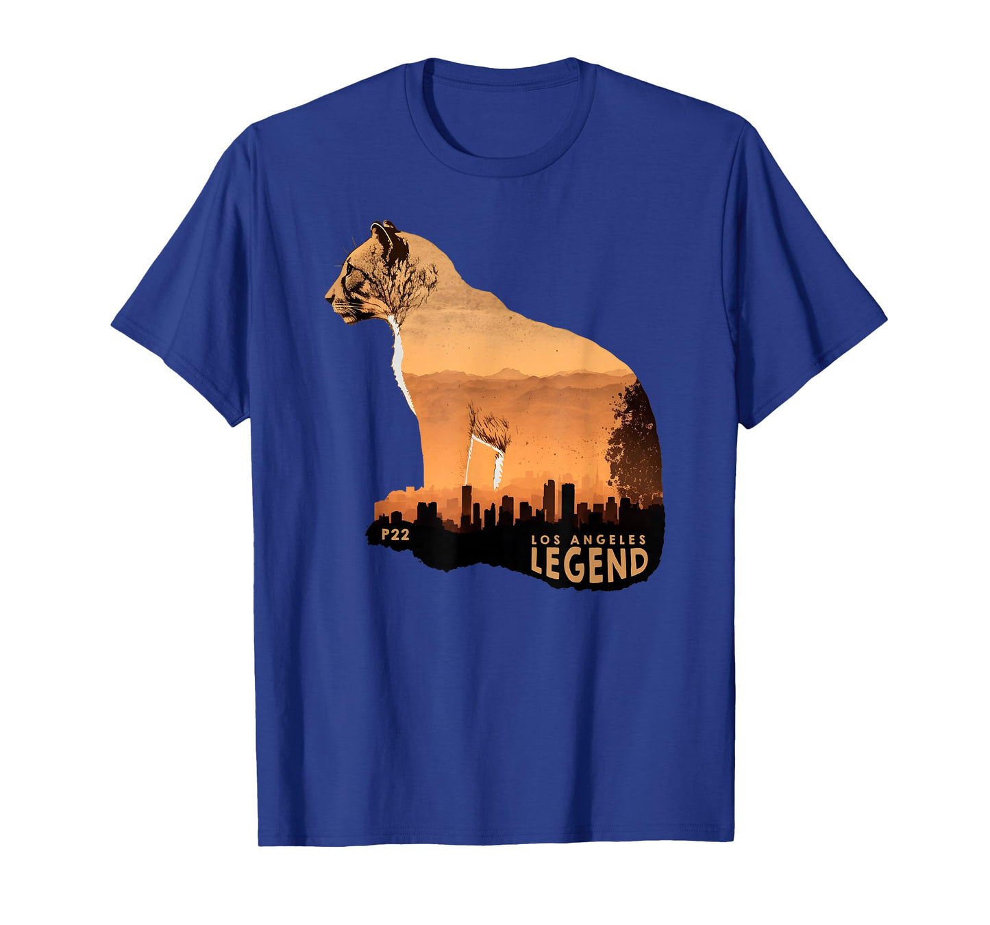 P 22 Mountain Lion Los Angeles Legend California Cougar P-22 T-Shirt