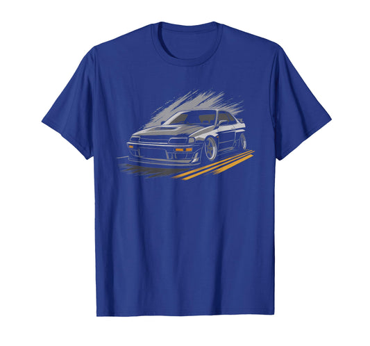 Japanese Car Tshirt Men JDM Japan Street Racing Streetwear T-Shirt