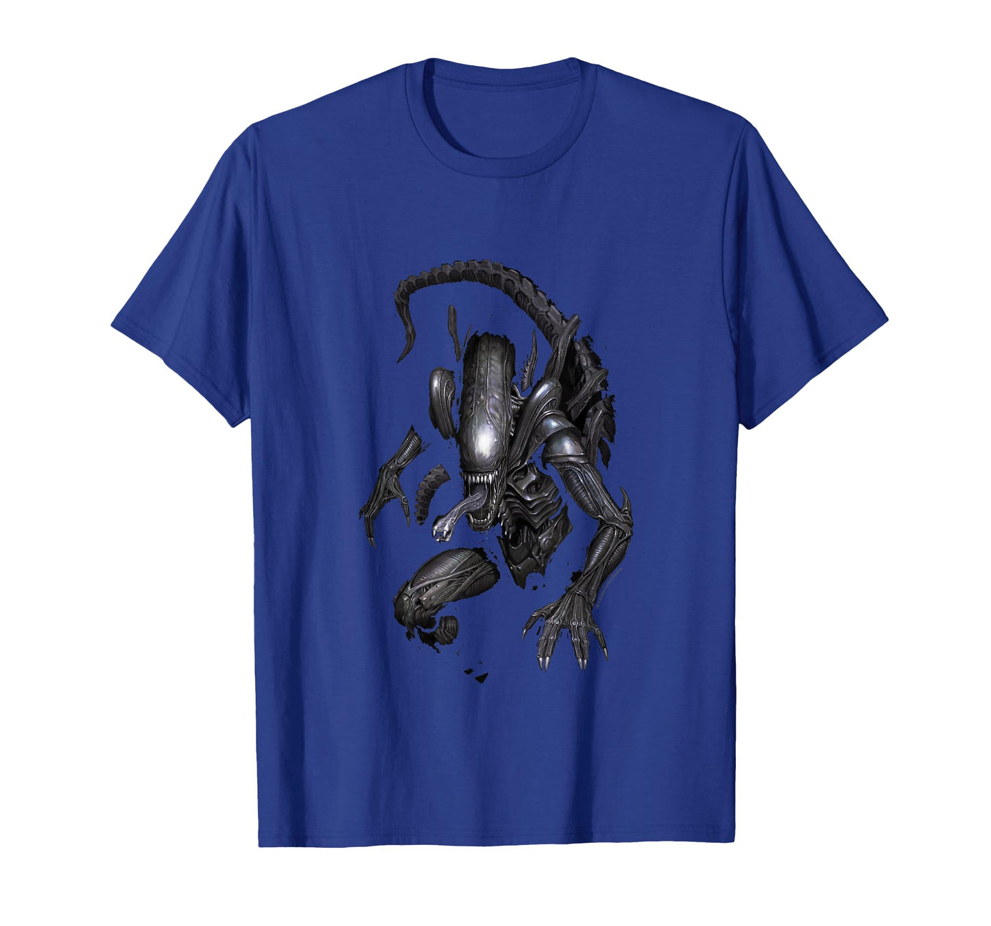 Aliens Iconic Dangerous Xenomorph In The Shadows Big Poster T-Shirt