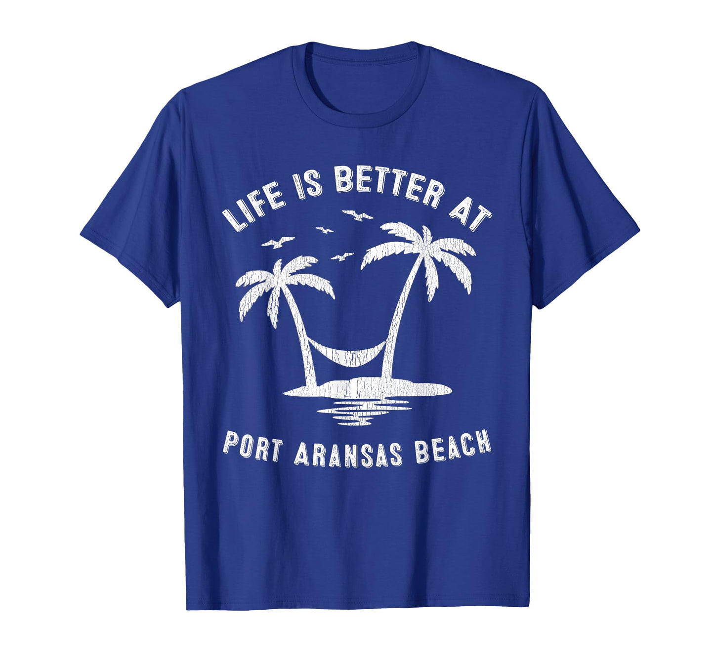 Port Aransas Family Vacation Vintage Texas Beach T-Shirt