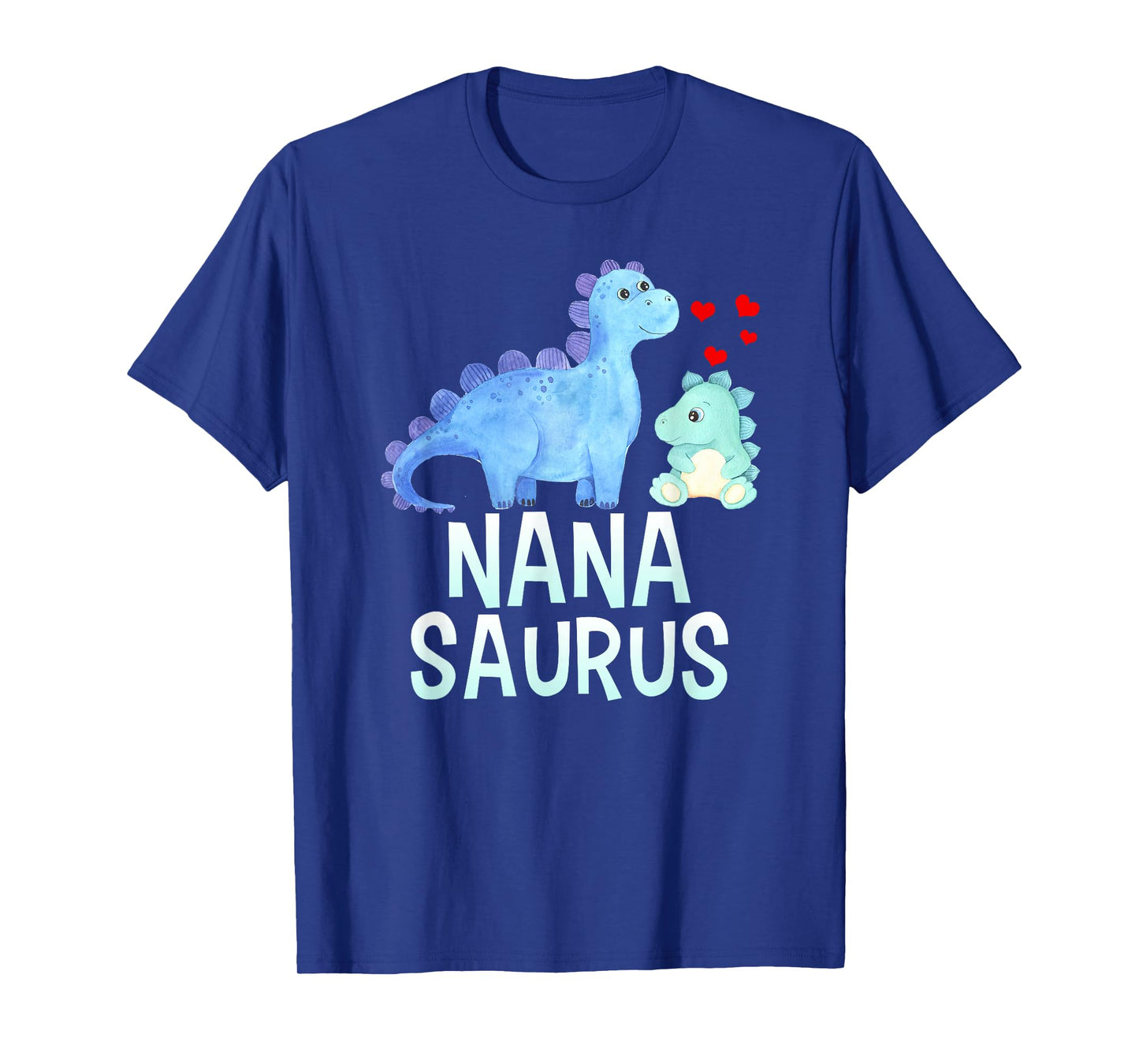 Nanasaurus Funny Dinosaur Baby Shower For Nana T-Shirt
