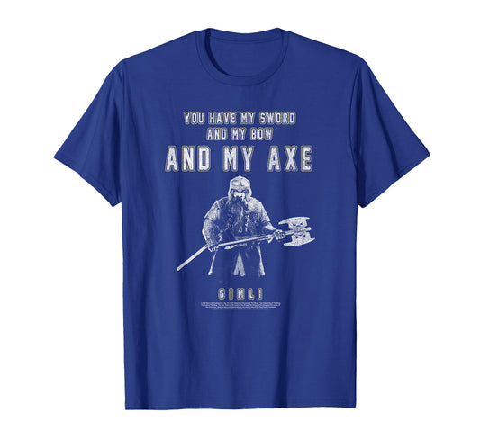 The Lord of The Rings Gimli You Have My Axe T-Shirt