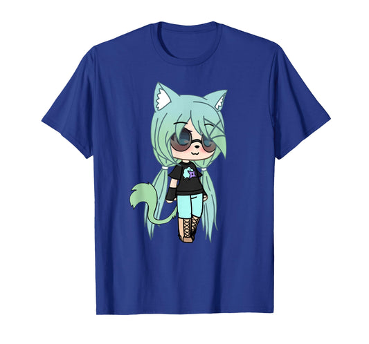 Cute Chibi style Kawaii Anime Girl Chloe Chan the Tomboy T-Shirt