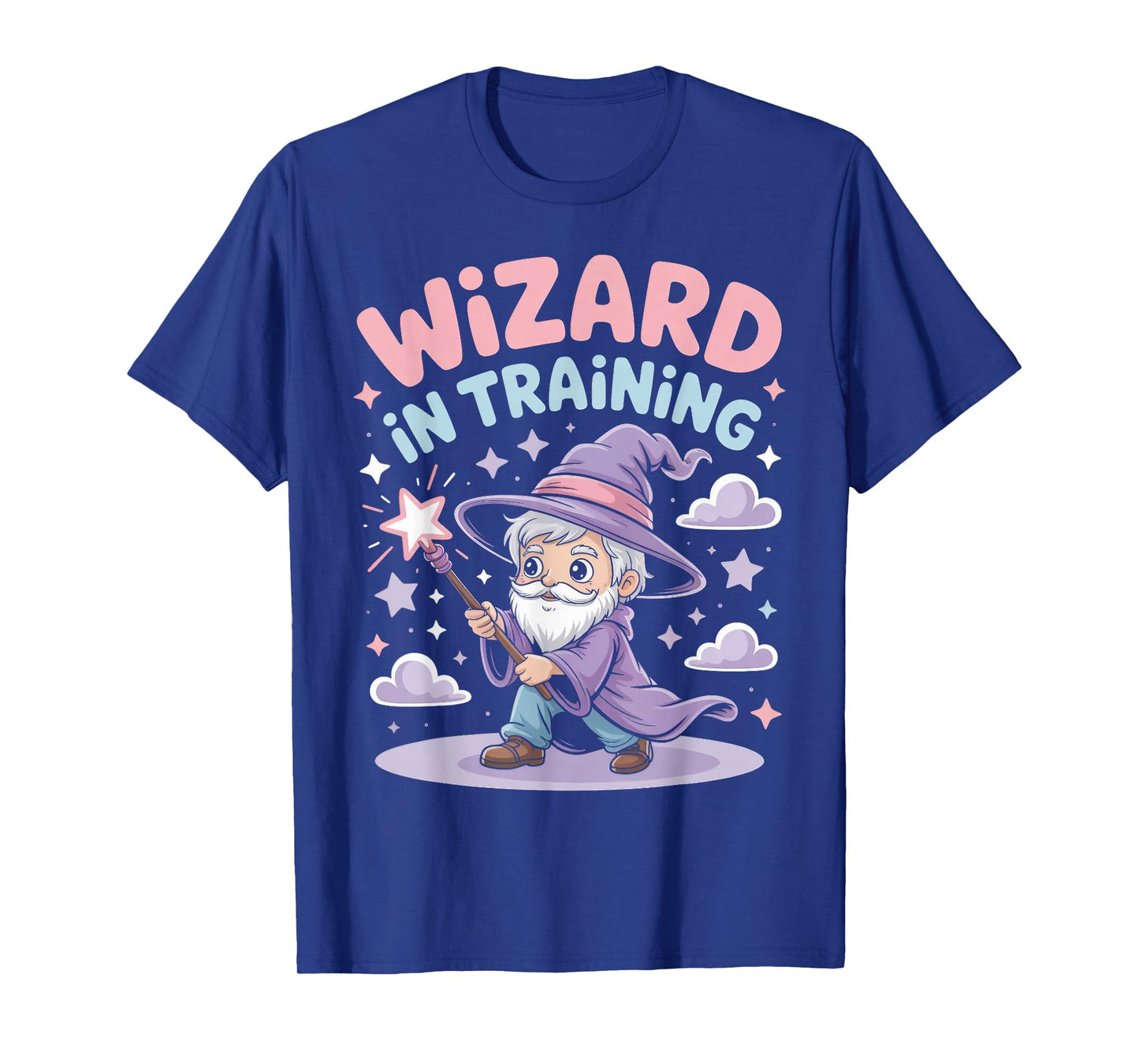 Wizard in Training Cute Apprentice Magic Illustration T-Shirt