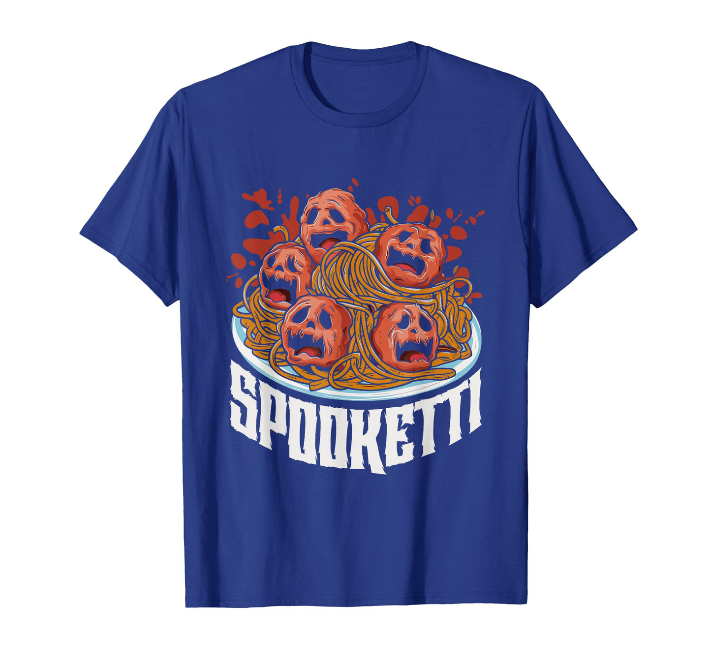 Funny Spooketti Halloween Costume Spaghetti T-Shirt