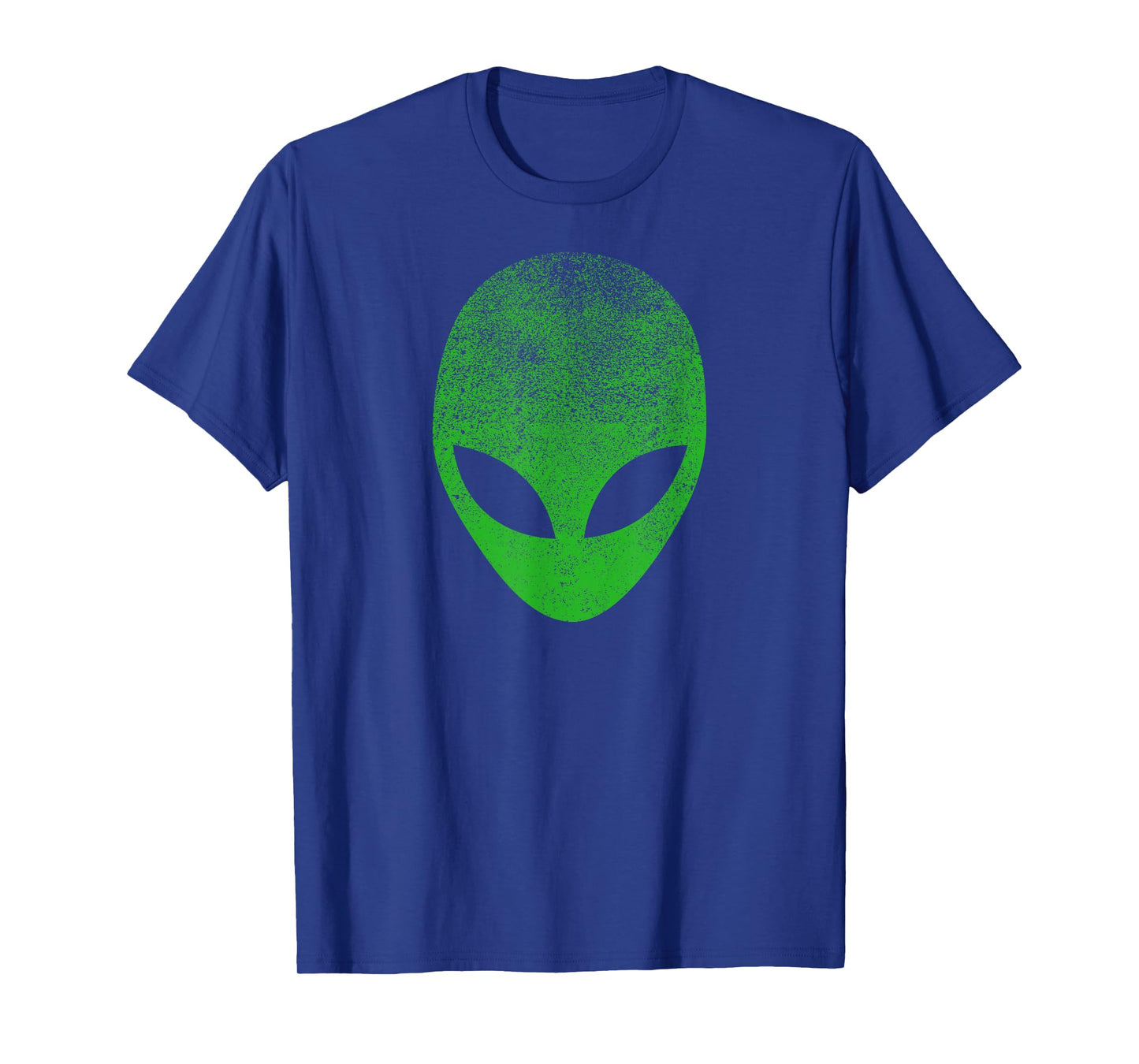 Alien Head Distressed I Aliens UFO Area 51 Roswell T-Shirt