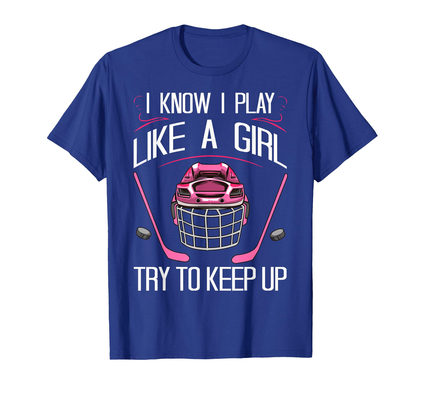 Funny Girls Hockey Designs For Women Field Hockey Novelty T-Shirt