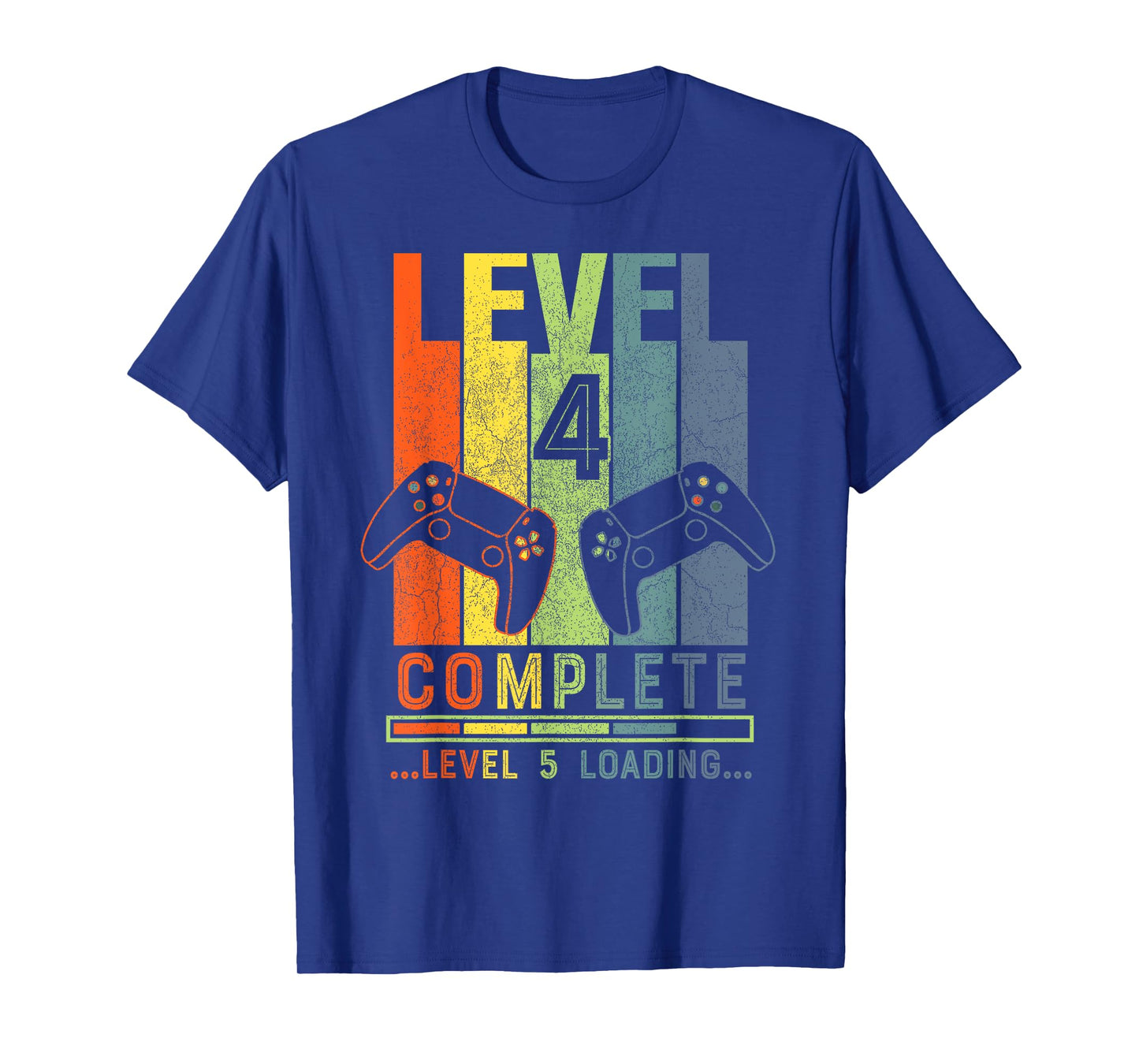 Level 4 Complete Gamer Gift 4 Years Wedding Anniversary T-Shirt