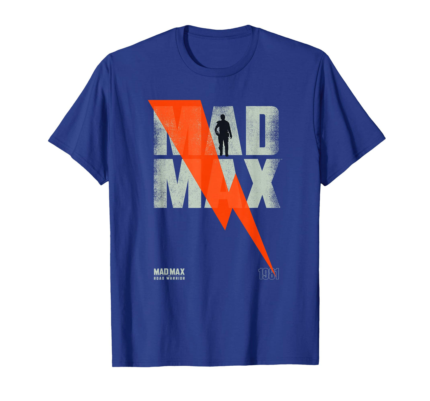 WB100 Mad Max The Road Warrior 1981 Vintage Lightning Poster T-Shirt