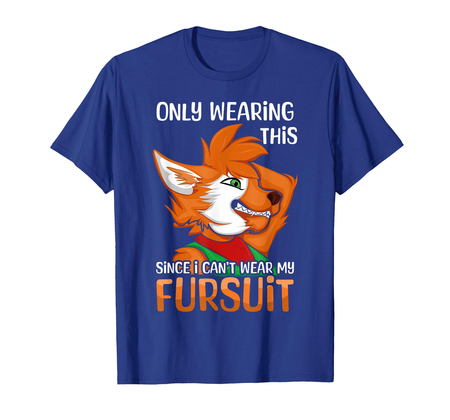 Kawaii Fox Proud Furry Tail Ear Furry Person Cosplay Fursuit T-Shirt