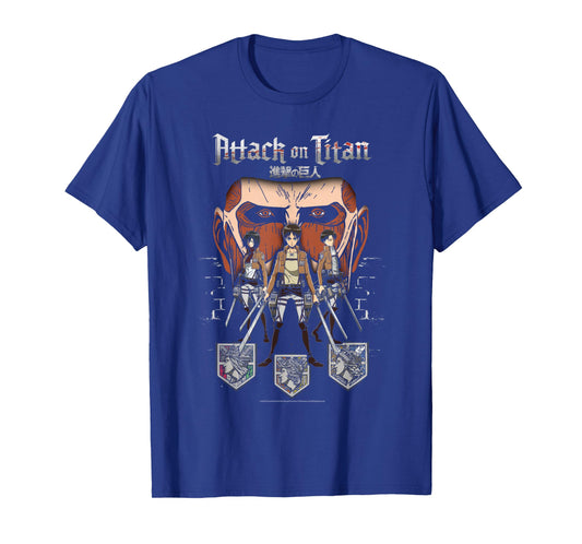 Attack on Titan Titan in Shadows Anime T-Shirt