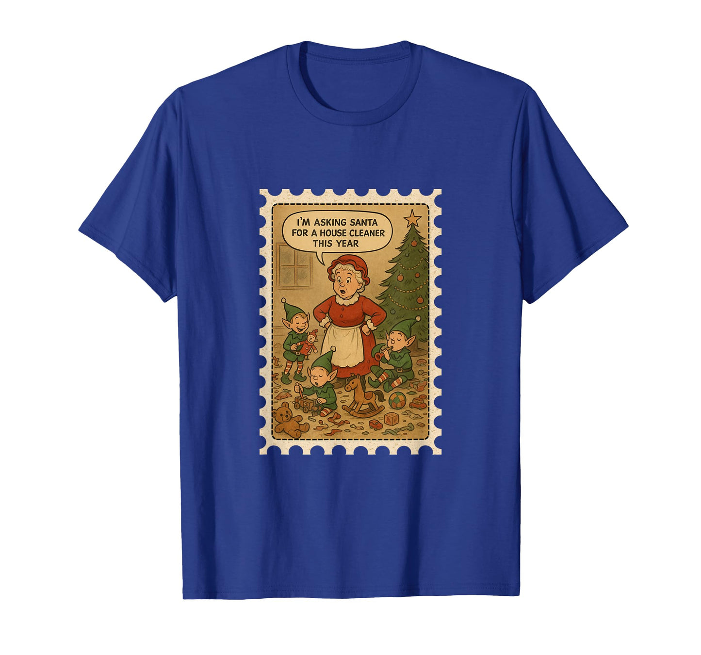 Messy Elves Christmas T-Shirt