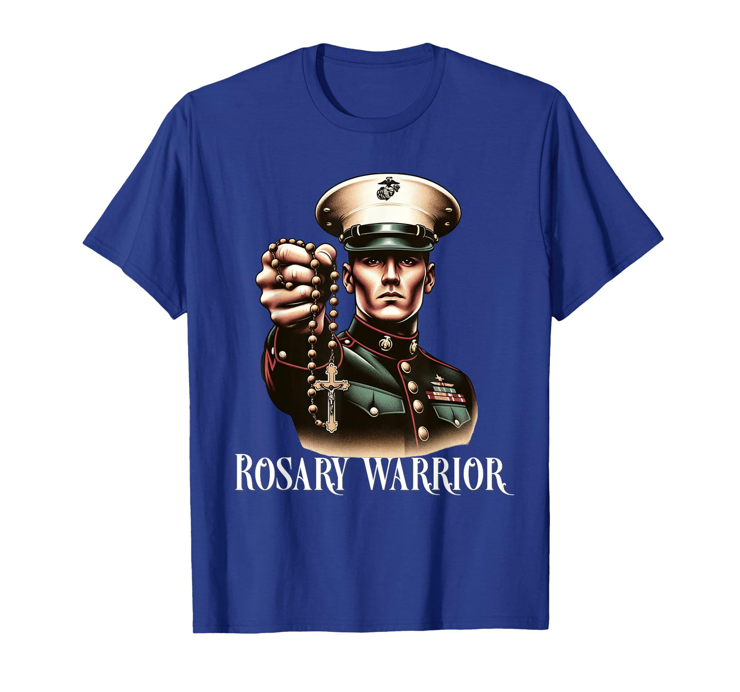 Pray The Rosary Blessed Mother Catholic T-Shirt