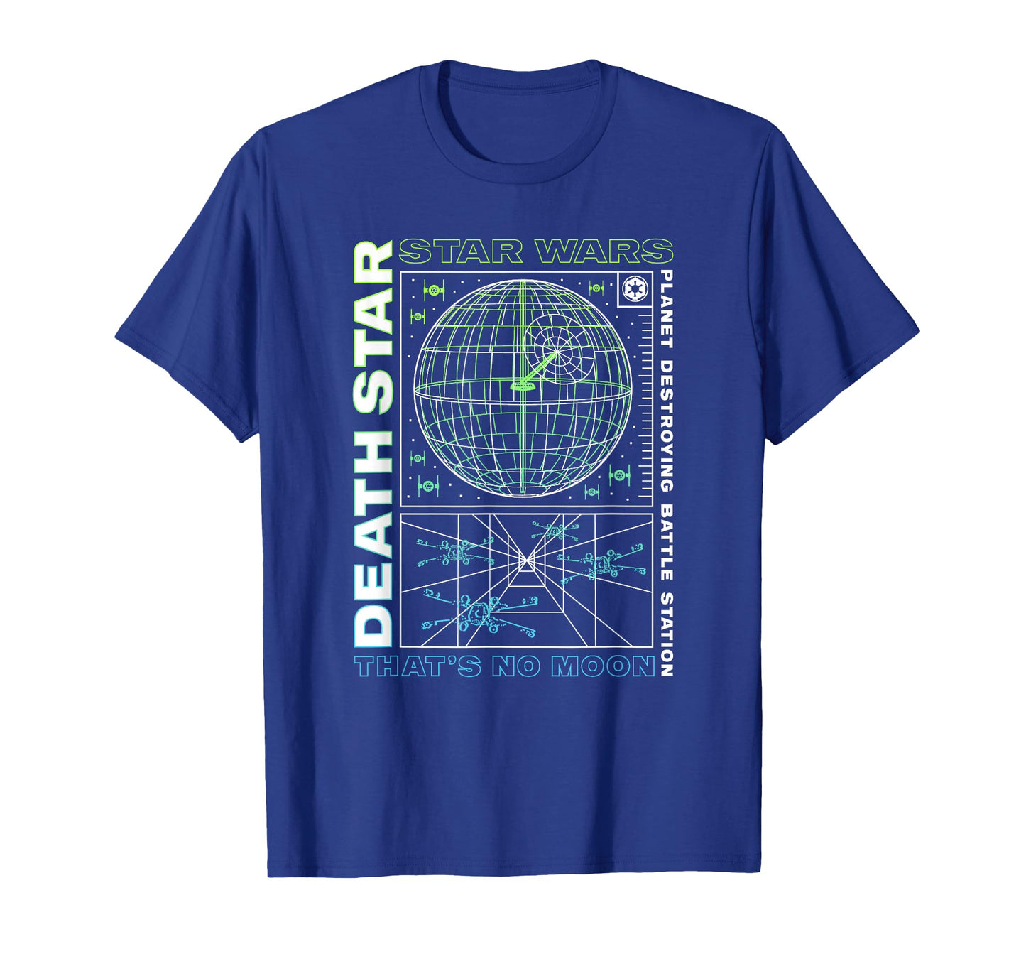 Star Wars Group Shot That's No Moon Death Star T-Shirt
