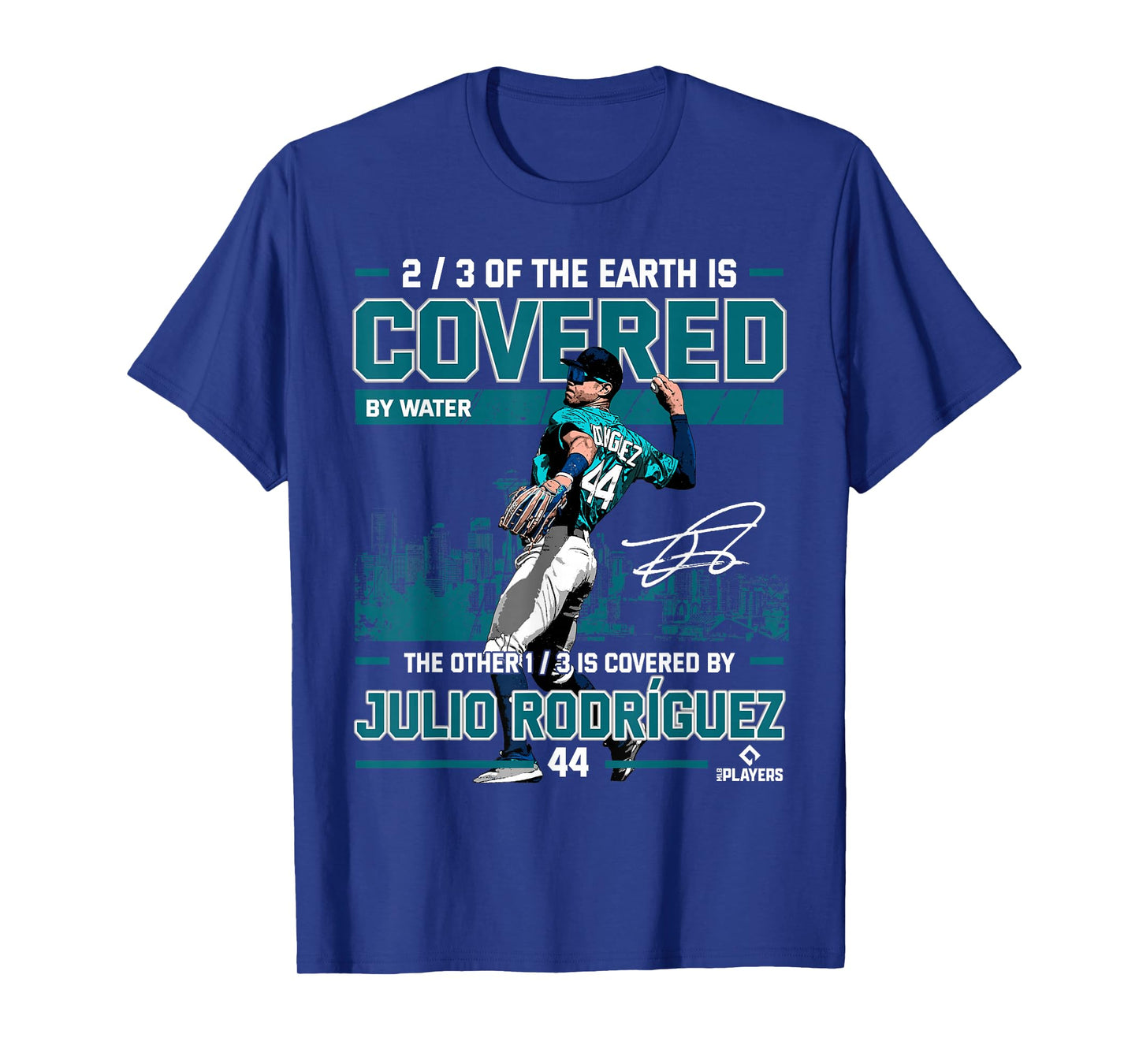 Covered Julio Rodriguez Seattle MLBPA T-Shirt