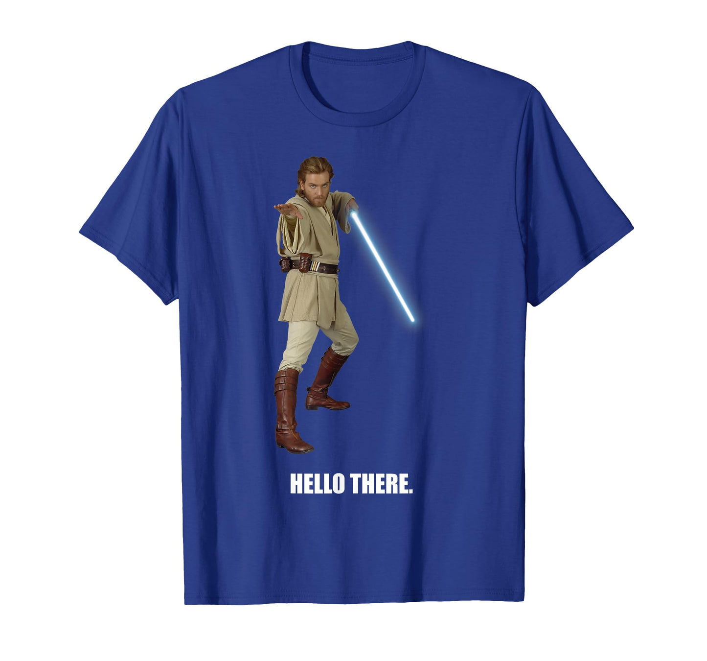 Star Wars Obi-Wan Kenobi Hello There Portrait T-Shirt