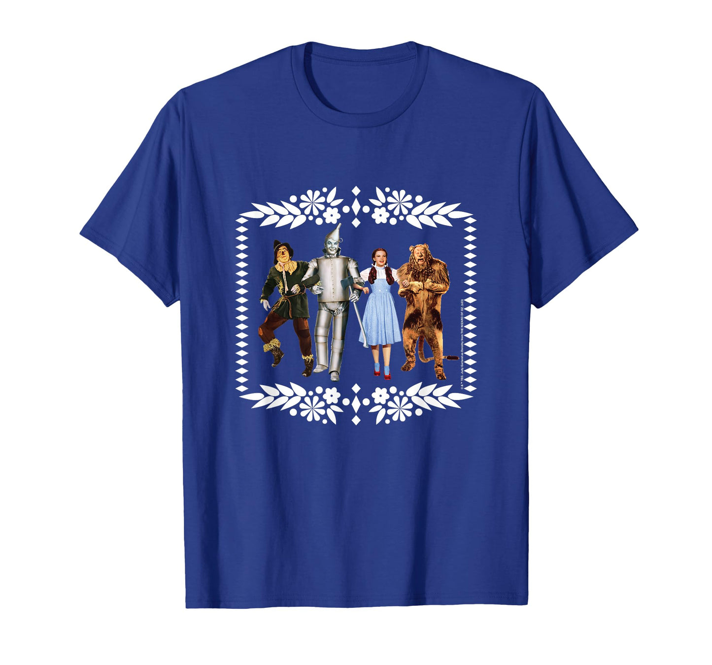 The Wizard of Oz - OZ Group White Border T-Shirt