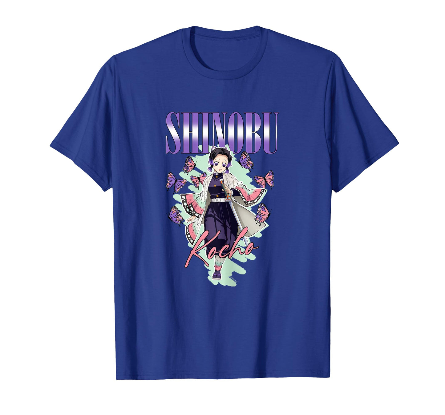 Demon Slayer: Kimetsu no Yaiba Shinobu Kocho Swift Butterfly T-Shirt
