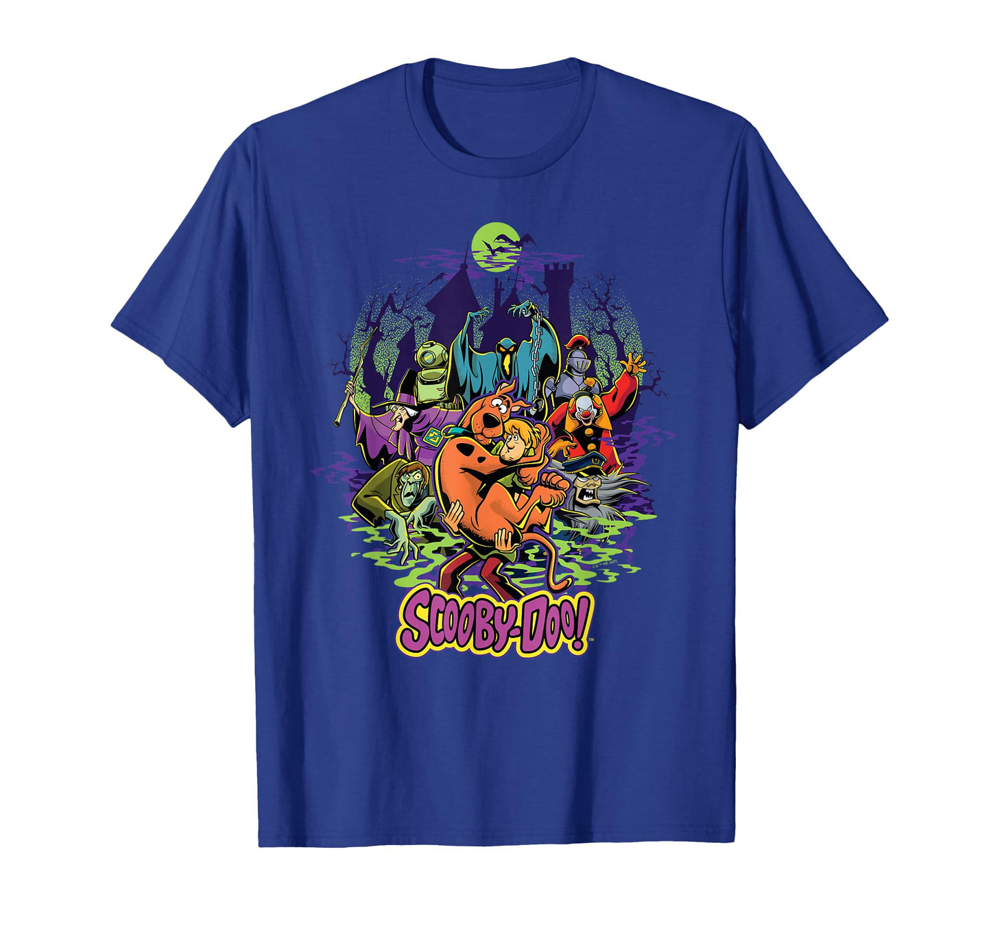 Scooby-Doo and Shaggy Chased by Monsters T-Shirt